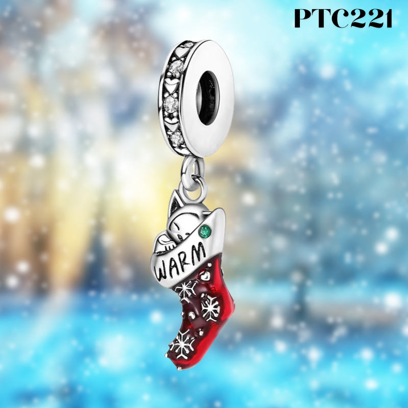 Charming Snowy Pedants for Bracelet