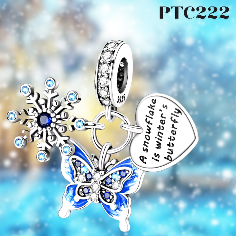 Charming Snowy Pedants for Bracelet