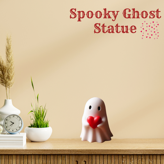 Spooky Ghost Statue