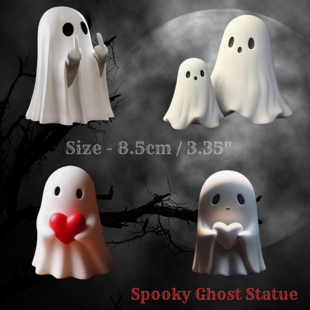 Spooky Ghost Statue